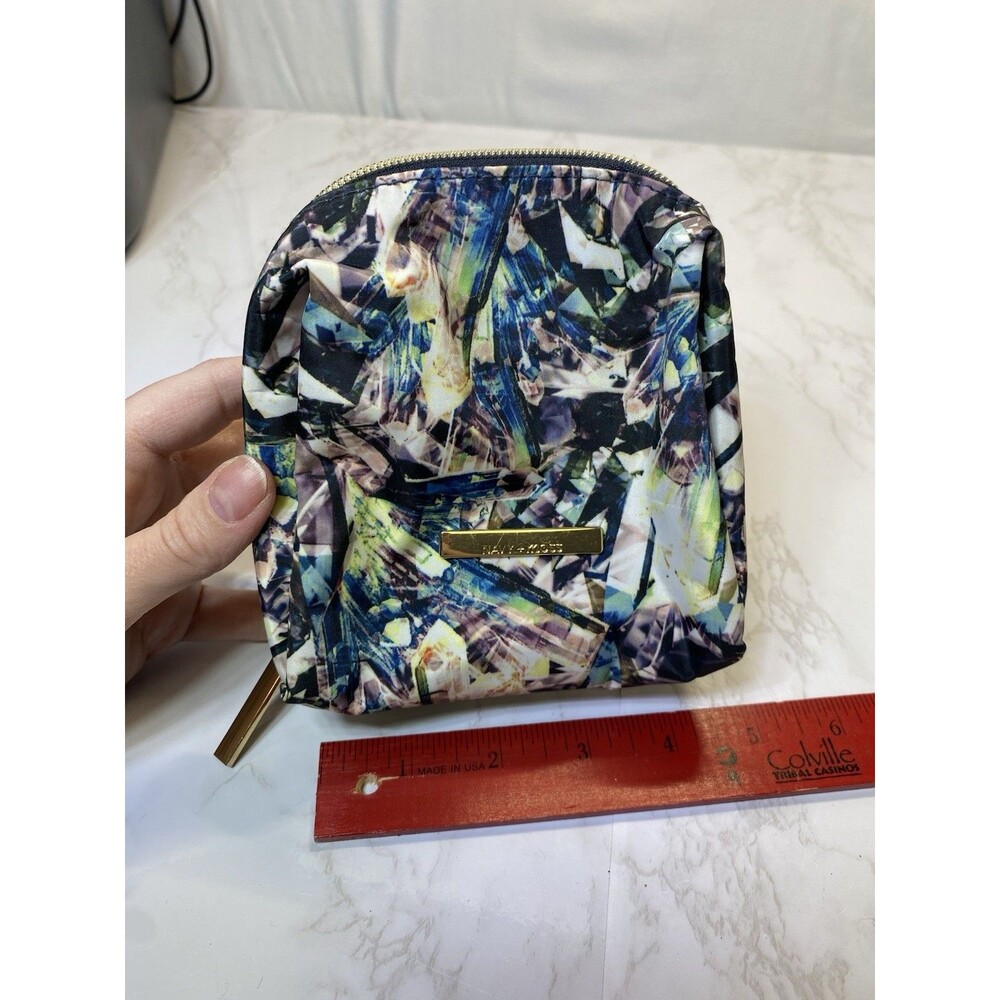 Navy + Moss Zippered Cosmetic Case Organizer